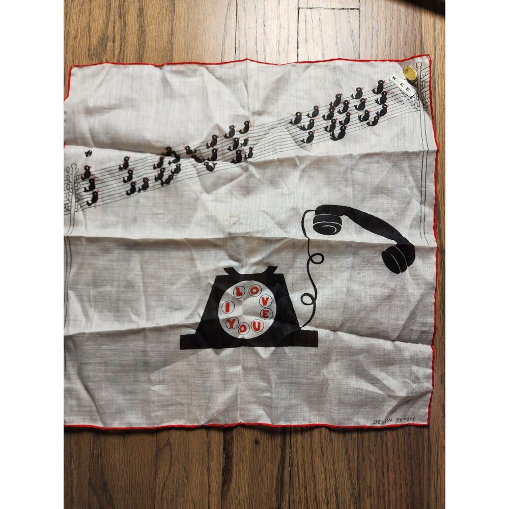 vintage Swiss-made handkerchief brand Kreier